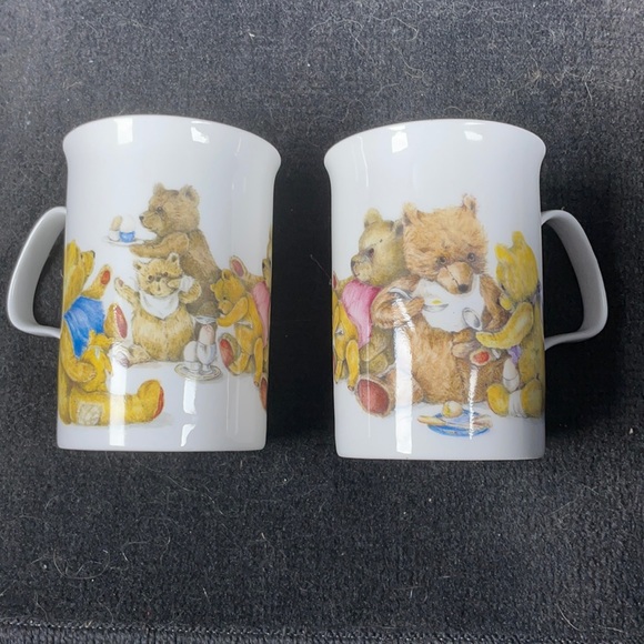 LASCALLES Fine Bone China Coffee Mugs Made in England - Picture 1 of 3